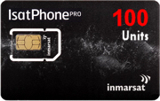 Карта пополнения баланса IsatPhone Pro 100 единиц