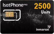 Карта пополнения баланса IsatPhone номиналом 2500 единиц
